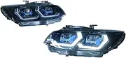 Headlight LED Lamps Compatible For BMW E92 318 320 325 330 335 M3 2006-2012 Upgrade Style Front Lamp DRL Automotive Turning Tools Accessory(2 PCS AFS All LED)