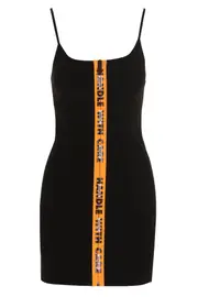 HERON PRESTON Zip Dress