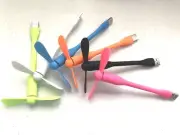 mini portable USB FAN for ANY standard USB PORT laptop PC USA seller
