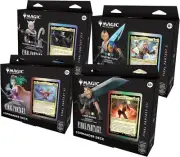 Magic: The Gathering - Final Fantasy Commander Deck Bundle Includes All 4 Decks