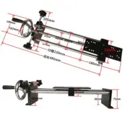 Manual Horizontal Force Gauge Test Stand Push-pull Force Meter HLA Spiral Rack