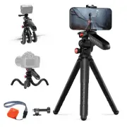 NEEWER TP36 Mini Tripod w/Phone Holder & Remote, for iPhone/GoPro/Samsung
