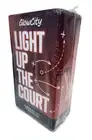 GlowCity Glow in The Dark Basketball Glowing Red Basket Ball Light Up LED Size 7