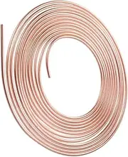 Car Cord Auto Brake Tubing Coil Auto Brake Tube Car Accessory Copper Pipe Golden