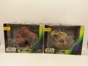 1998 Star Wars POTF Rancor W/ Jeti Luke Skywalker & Bantha W/ Tuskin Raider