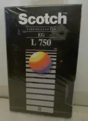 Scotch L-750 EG Videocassette Betamax Blank Tape - SEALED NOS