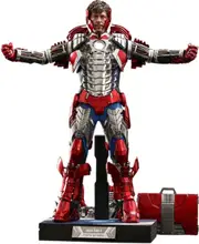Iron Man 2 - Tony Stark Mark V Suit Up Deluxe 1:6 Scale Action Figure - 12 Inch