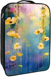 [YTYVAGT] Shoe Bags for Travel,Travel Shoe Bags for Packing,Shoe Travel Bag,Abstract Spring Flower