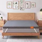 Queen Gel Memory Foam Mattress Topper Gel Infused High-Density Firm Memory Foam