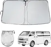 SEIWA Sunshade for Toyota Hiace 200 Series 200 Series Pop-up Sunshade IMP289 Front Use, Easy Installation, Sun Shade Over 99.9% UV Protection, Over 99.9% Light Blocking, 58% Heat Shield, Compatible