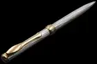 Gaudi Solid Silver Ball pen Parker Black Refill Twist Action Cisele Engraving