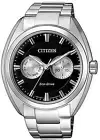 Citizen BU4010-56E Men's Eco-Drive Solar Power Steel Watch