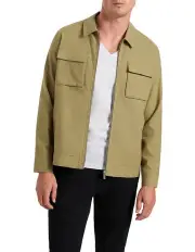 [Marcs] Liam Linen Jacket in Army