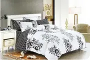 Chateaux Queen Size Quilt/Doona/Duvet Cover Set
