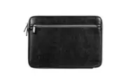 NVS Premium Leather Sleeve Case Cover For 11" Surface Pro 3 4 5 6 7 Black