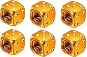Fit for Mercedes Benz AMG A B C E S ML GLK GLE GLS GLC SLK Class,Tire Valve Stem Caps,6Pcs Universal Aluminium Alloy Valve Stem Caps for Cars,Multicolored