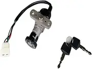 Ignition Key Switches 50CC Scooter for Venus50 TNG for Venice for Baja RT50 JL50QT-21 Motorcycle Scooter Key Switch Ignition Lock Ignition Barrel Key Switch