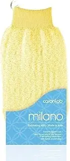 CaronLab Milano Exfoliating Mitt, Yellow