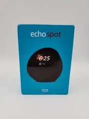Amazon Echo Spot 2nd Gen Smart Alarm Clock W/ Vibrant Sound + Alexa 2024 *New*