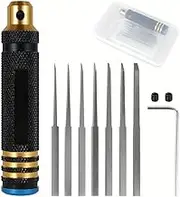 11PCS Model Chisel Sharp Wear Resistant Modeling Scriber Ergonomic Super Slim Hobby Cutting Tool Blades For Carving Engraving Cutting