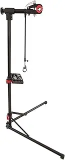 Bike Repair Stand Quick Release, Bicycle Repair Rack, Height Adjustable Workstands W Tool Tray, Welded Head, for Home Bicycle Mountain Bike & Road Bikes(Max 66 lbs)