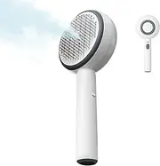 Steam Brush for Dogs - Self-Cleaning Anti-Static Cat Brush with Steam - Electric Grooming Supplies for Indoor Outdoor Home Shops Travel