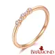 【BRILLMOND JEWELRY】18K玫瑰金 輕珠寶 6分 鑽石線戒 雅緻(18K玫瑰金台 天然真鑽總重6分)