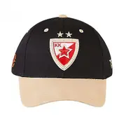 Tokyo Time Unisex Adult Crvena Zvezda Mts Belgrade Baseball Cap Black/Gold One Size