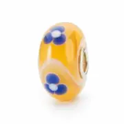 TROLLBEADS Glasbead, Fröhlicher Armadillo - LIMITIERT, 925 Silber, TGLBE-20316