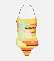 [Alemais] Alémais Printed swimsuit UK 14 multicoloured
