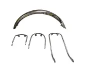 TRIUMPH T140 BONNEVILLE FRONT CHROME MUDGUARD WITH STAYS/FIT FOR