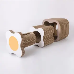 【PURROOM】雞蛋花貓抓板(玩具、隧道、窩、爬架 一物多用好好用)