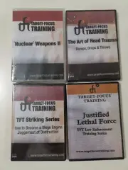 BRAND NEW SEALED 15 DVD ✔️ Tim Larkin Target Focus Training - 4 Courses Bundle