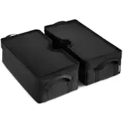 Rhino Detachable Square Outdoor Umbrella Base Weight 900D Rip Stop 18" - Black