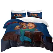 The Proposal Funny Cool Pirate and Mermaid Quilt Cover