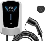 EV Charger Type 2 IEC62196-2 APP WiFi Control 21KW 3 Phase Electric Vehicle Car Charging Station EVSE Wall Box with Cable(22KW 32A 3 Phase)