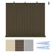 Roll Up Shade Roller Shade UV Blind Screen for Patio Outdoor Deck Gazebo Porch