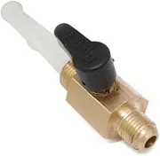 Fuel Petrol Diesel On/Off Vertical Brass Tap Switch Massey Ferguson