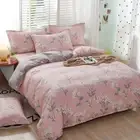 Bedding Set Duvet Cover+Pillowcase Flower Printing Quilt Cover Bed Linen NoSheet