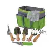 Draper 8 Piece Stainless Steel Garden Tool Set with Storage Bag 08997