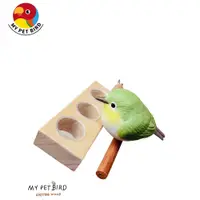 在飛比找蝦皮商城優惠-MY PET BIRD 3分裝食物架｜綠繡眼專用 W369A