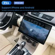 12.8Inch Android 9.0 Car Navigation Radio Player GPS 4+32GB Carplay Android Auto