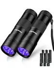 Morpilot Blacklight Flashlights uv Flashlight12 LED 395nm Ultraviolet Blackli...