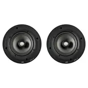 2x Polk Home Audio AW4060-A V60 Slim In Ceiling Speaker Black Entertainment
