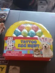 NEW Pet Tattoo Egg Hunt 16 Eggs prefilled Easter Egg