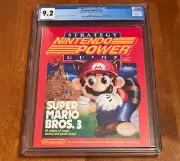 CGC 9.2 Super Mario Bros 3 Nintendo Power #13 new strategy guide nes sealed MINT