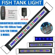 Full Spectrum Aquarium LED Light Lighting Aqua Plant Fish Tank Lamp F 110-130CM