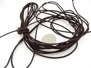 5m of Brown 2mm Diameter Round Elastic Cord Sewing Accessories 2mm Stretch Bungee Cord