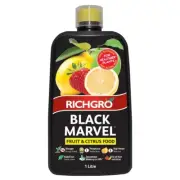 Richgro 1L Black Marvel Fruit And Citrus Food Concentrate Liquid Fertiliser