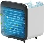 Billionth Barrel Portable Air Conditioner - Mini AC for Home and Office Use-ersonal Cooling Fan & Humidifier – Quiet & Energy-Efficient Portable AC for Desk, Bedroom & Travel